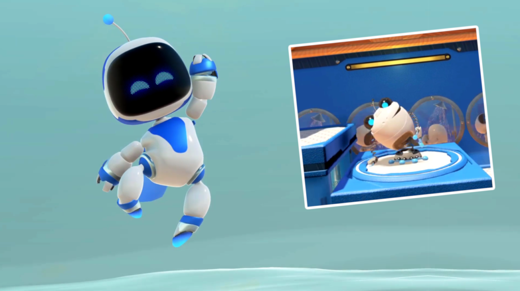 Spilum Astro’s Playroom á PlayStation 5