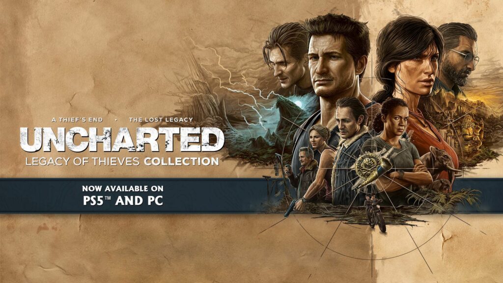 Uncharted safnið kemur á PC